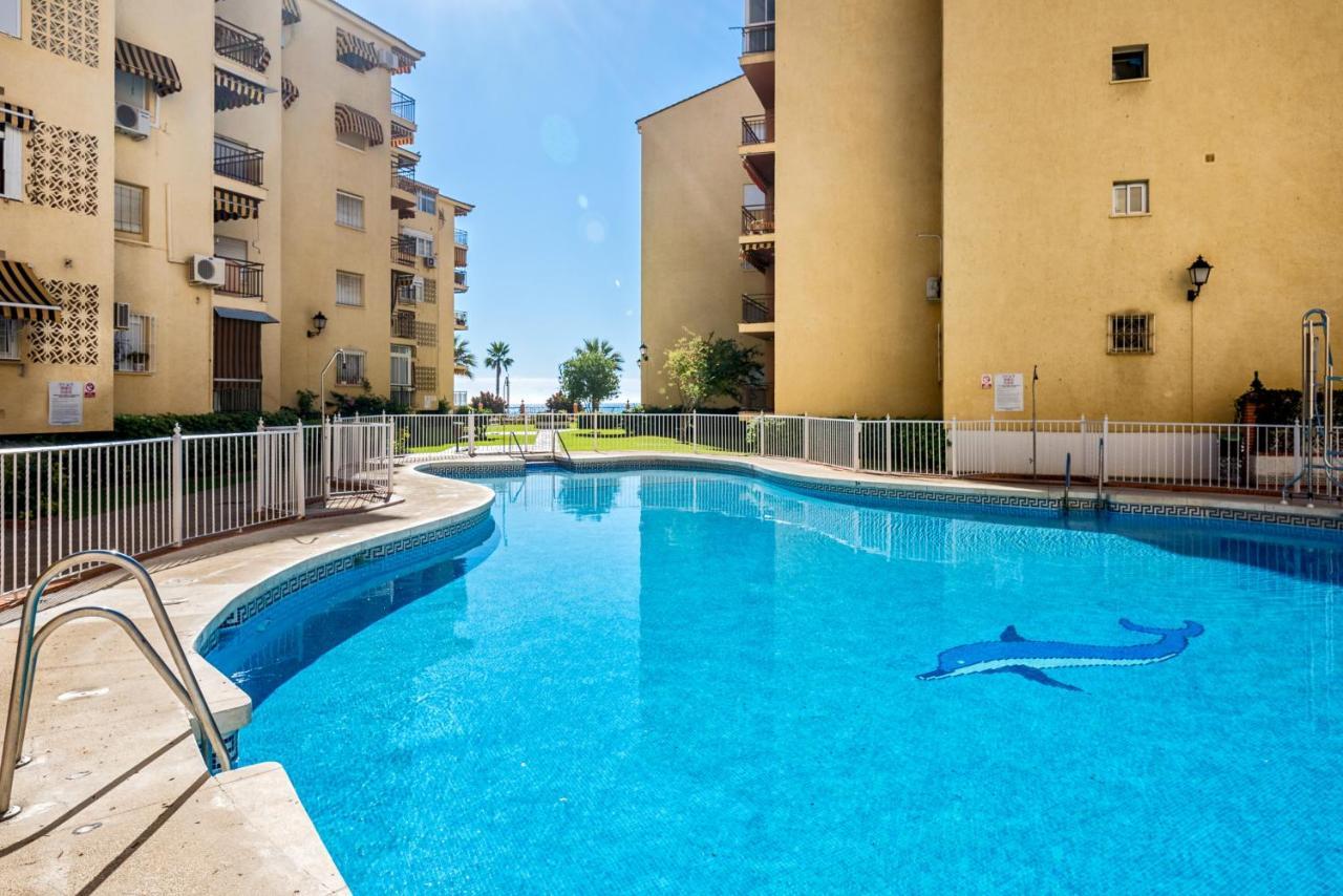 Wintowinrentals 1St Linea De Playa Vista Al Mar Y Piscina La Cala Del Moral Eksteriør bilde