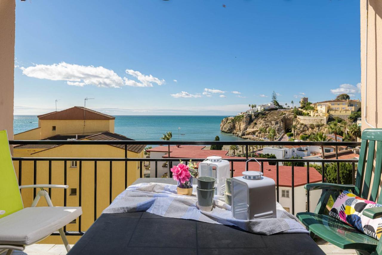 Wintowinrentals 1St Linea De Playa Vista Al Mar Y Piscina La Cala Del Moral Eksteriør bilde